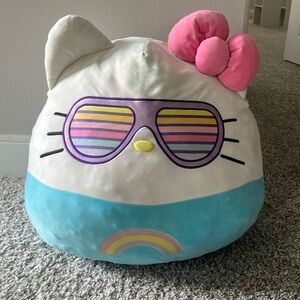 Squishmallow Sanrio Hello Kitty Sunglasses 20 inch
Plush Blue/White